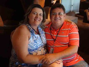 O casal Mirian e Eliomar, de Teresina (Foto: Flávia Mantovani/G1) O casal Mirian e Eliomar, de Teresina (Foto: Flávia Mantovani/G1)