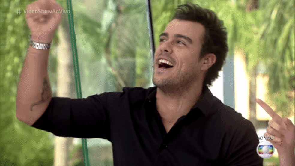 Joca também dança! (Foto: TV Globo)