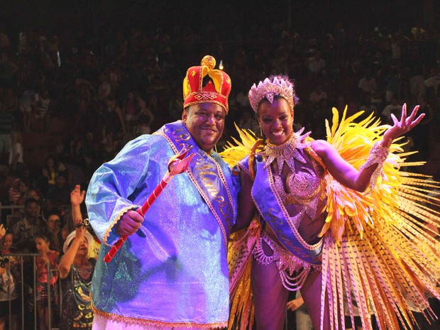 Rei e Rainha do carnaval de Bauru foram escolhidos (Foto: Divulgação / Assessoria)