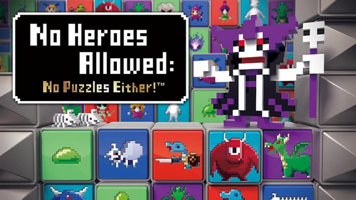 No Heroes Allowed: No Puzzles Either traz um divertido quebra-cabeça para o PS Vita (Foto: Divulgação)