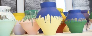 Visitante quebra vaso milionário de artista chinês (Zachary Fagenson/Reuters)