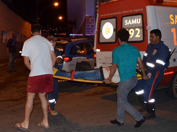 Polícia não soube informar o número exato de feridos (Foto: Anderson Oliveira / Blog do Anderson)