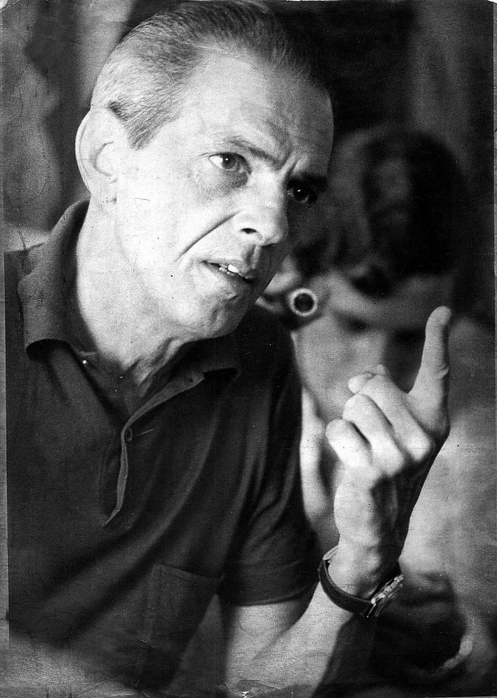 De pavio curto, João Saldanha criticava de jogadores a técnicos e a ditadura militar: como técnico, peitou o presidente Médici (Foto: Agência Estado)