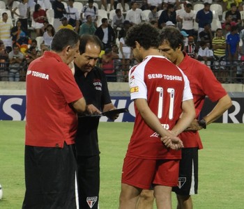 muricy pato treino são paulo (Foto: Carlos Augusto Ferrari)