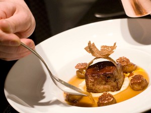 Prato de foie gras (Foto: Stephanie Diani/The New York Times/Arquivo)