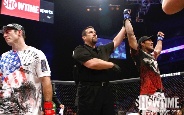 Ronaldo Jacaré e Tim Kennedy MMA (Foto: Esther Lin / StrikeForce) Ronaldo Jacaré e Tim Kennedy MMA (Foto: Esther Lin / StrikeForce)