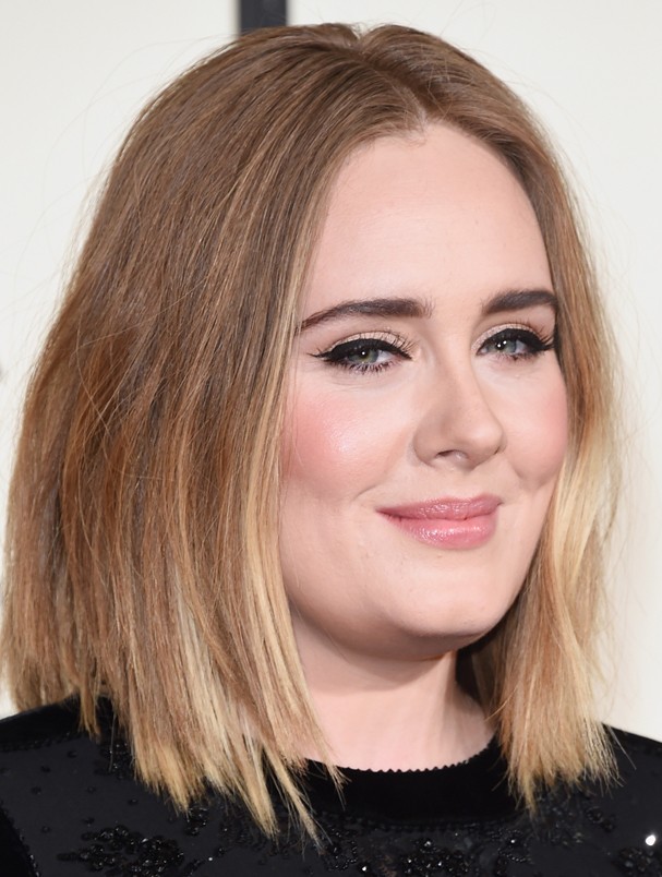 Adele na edição 58 do Grammy (Foto: Getty Images)