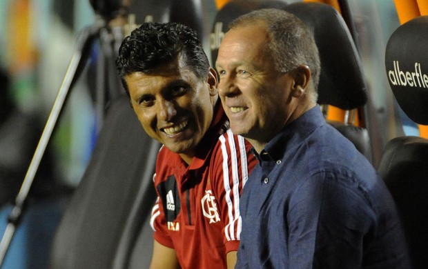 Mano Menezes Flamengo x Goiás (Foto: Alexandre Vidal / Flaimagem)