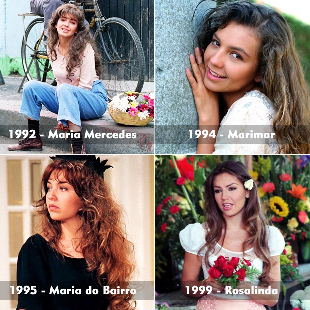 Personagens de Thalía (Foto: Reprodução)