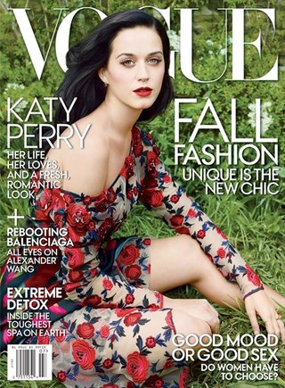 Katy Perry na Vogue  (Foto: Reprodução / Revista Vogue)