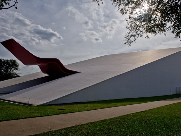 Entrada do AuditÃ³rio Ibirapuera (Foto: Raul Zito/G1)