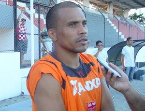 Marcelo Maciel, atacante do CRB (Foto: Caio Lorena / Globoesporte.com)