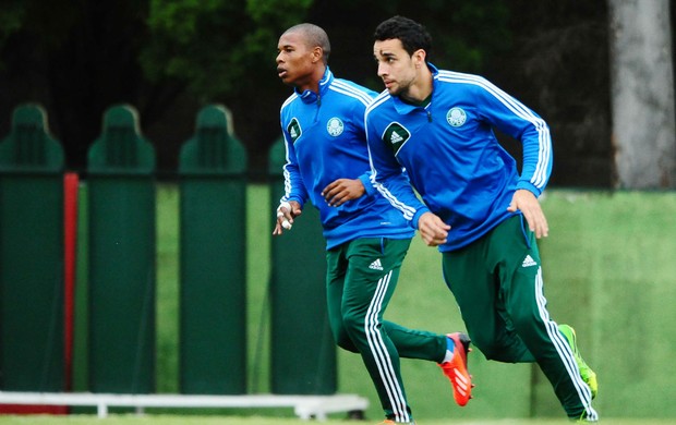 Luis Felipe e Caio Palmeiras (Foto: Marcos Ribolli / globoesporte.com)