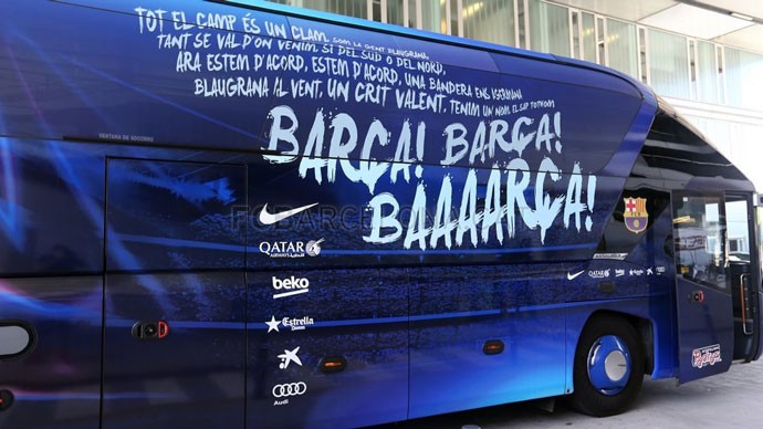 ônibus do Barcelona