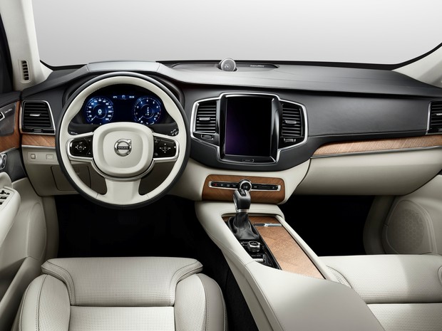 Interior do novo Volvo XC90 (Foto: Divulgação)