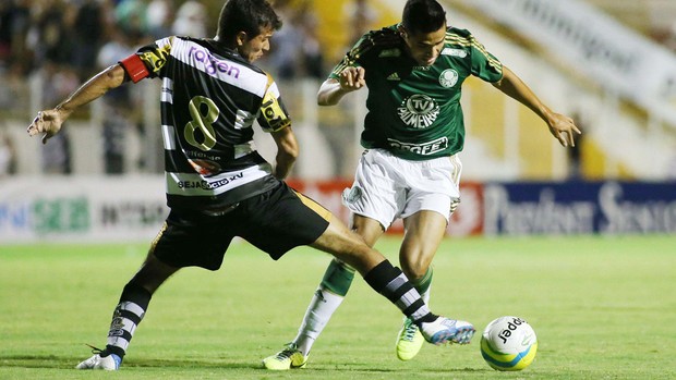 Alan Kardec Palmeirs x XV de Piracicaba (Foto: Marcos Bezerra / Futura Press)