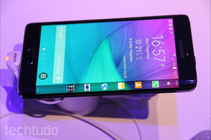 Galaxy Note Edge (Foto: Fabricio Vitorino/TechTudo) Galaxy Note Edge (Foto: Fabricio Vitorino/TechTudo)