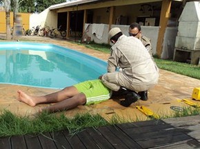 Fiquei Desesperada Diz Mae Apos Filho Pular Em Piscina E Bater A Cabeca Mato Grosso G1