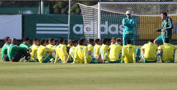 cuca palmeiras elenco (Foto: Cesar Greco/Ag. Palmeiras/Divulgação) cuca palmeiras elenco (Foto: Cesar Greco/Ag. Palmeiras/Divulgação)