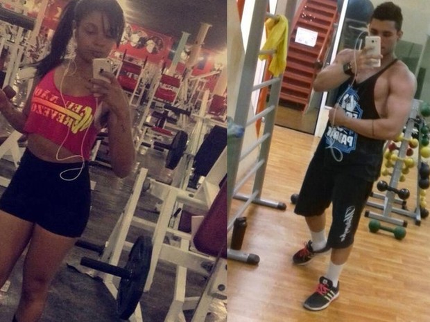 Casal Camilla e Rafael fazem ciclos de anabolizantes para ganhar músculos com maior facilidade (Foto: Reprodução/Instagram)