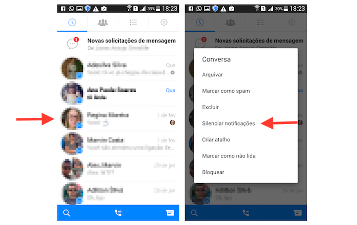 Acessando a ferramenta para silenciar conversas no Facebook Messenger para Android (Foto: Reprodução/Marvin Costa) (Foto: Acessando a ferramenta para silenciar conversas no Facebook Messenger para Android (Foto: Reprodução/Marvin Costa)) Acessando a ferramenta para silenciar conversas no Facebook Messenger para Android (Foto: Reprodução/Marvin Costa) (Foto: Acessando a ferramenta para silenciar conversas no Facebook Messenger para Android (Foto: Reprodução/Marvin Costa))