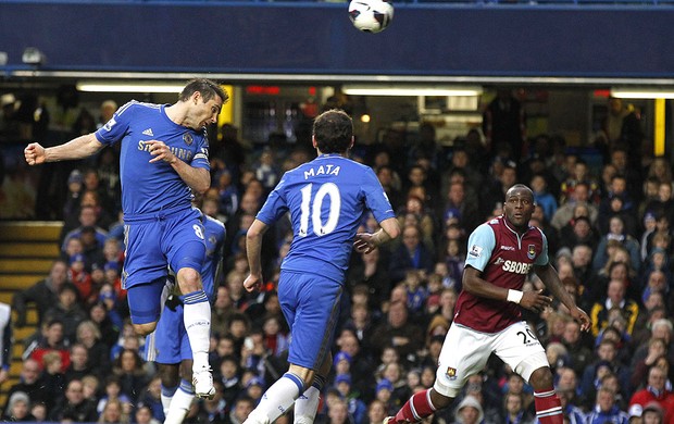 Lampard Chelsea West Ham jogo (Foto: AP)
