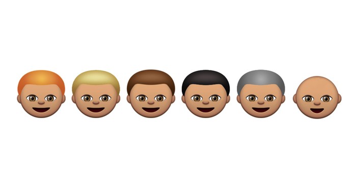 Mudança nos emoji vai permitir mudar cor de cabelo e sexo de símbolos (Foto: Reprodução/Emojipedia)