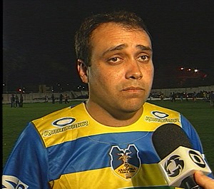 Valmir Bezerra,presidente do Araripina (Foto: Reprodução TV Grande Rio)