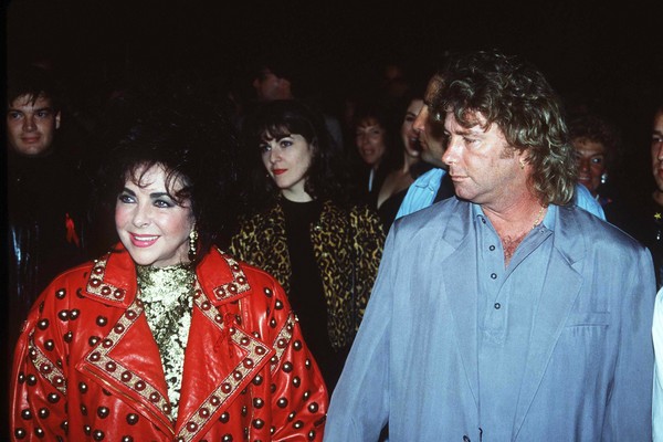 A atriz Elizabeth Taylor e seu ex, Larry Fontesky (Foto: Getty Images)