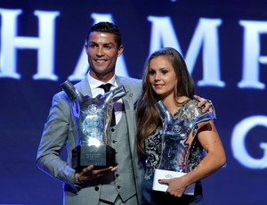 Cristiano Ronaldo e Lieke Martens