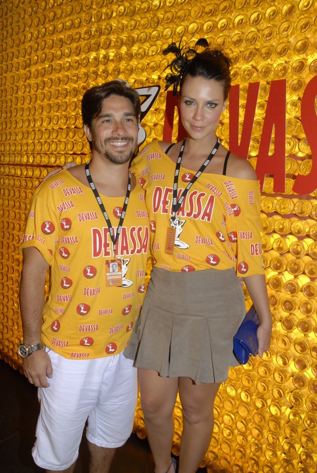 Camila Rodrigues e marido Roberto (Foto: Cleomir Tavares)
