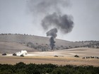 Rebeldes sírios apoiados pelas forças da Turquia expulsam EI de Jarablos