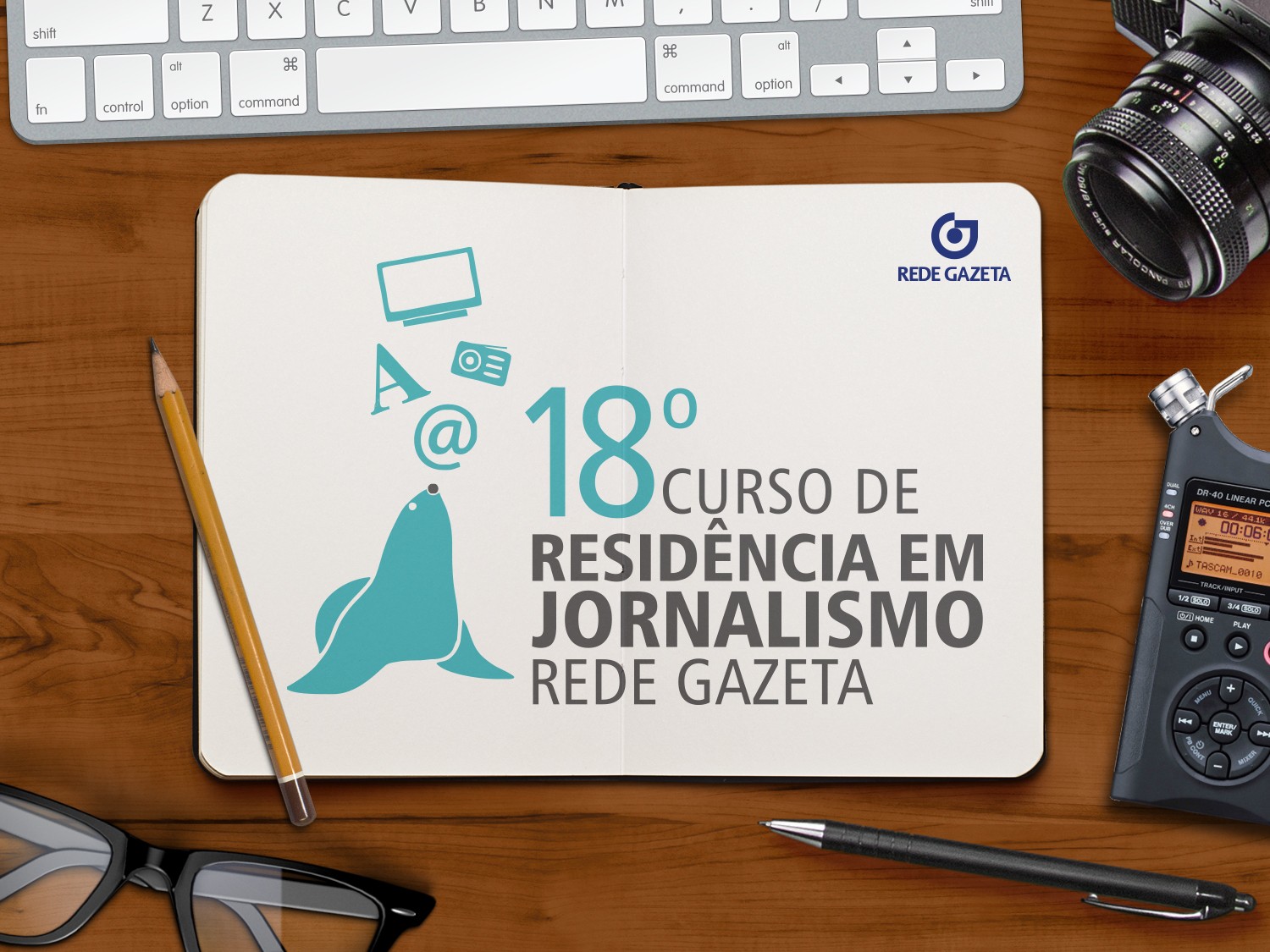 Curso de Residência da Rede Gazeta (Foto: Divulgação/ TV Gazeta)