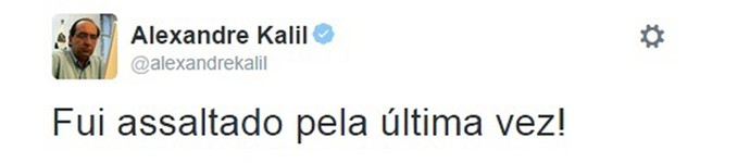 Alexandre Kalil, presidente do Atlético, usa o Twitter para reclamar da arbitragem na partida contra o Grêmio (Foto: Reprodução/Twitter)