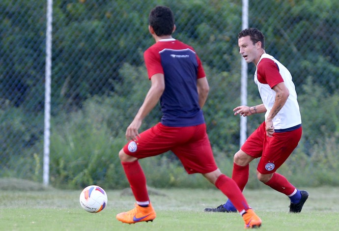 Treino do Bahia; Gustavo (Foto: Felipe Oliveira/EC Bahia/Divulgação)