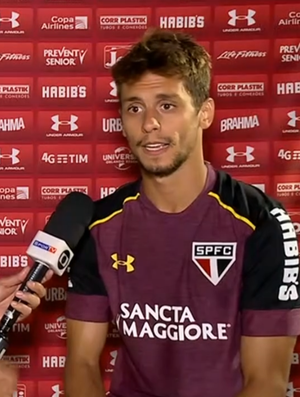 Rodrigo Caio, zagueiro do São Paulo (Foto: Reprodução SporTV)