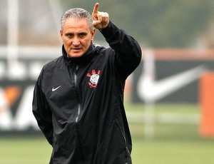 Tite treino Corinthians (Foto: Daniel Augusto Jr. / Ag. Corinthians)