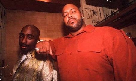 Suge Knight com Tupac Shakur (Foto: Instagram)