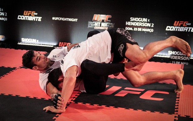 Ronny Markes treino MMA UFC (Foto: Rodrigo Malinverni)