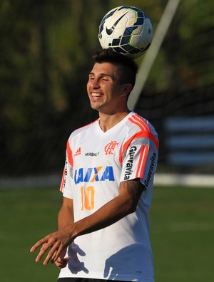 Mugni, Ninho do Urubu, treino, Flamengo (Foto: Gilvan de Souza/ Fla Imagem)
