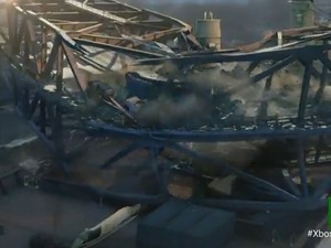 Imagem do novo game Quantum Break, jogo para Xbox One (Foto: Reprodução)