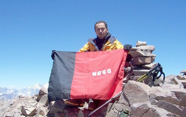 alpinista paraibano Josenildo correia, desaparecido no Aconcágua (Foto: Arquivo Pessoal)