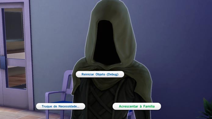 Segure Shift, clique na Morte e selecione Acrescentar à Família (Foto: Reprodução/Tais Carvalho)