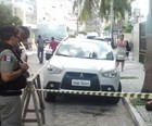 Preso suspeito da morte de turista em AL (Henrique Pereira/ GloboEsporte.com)