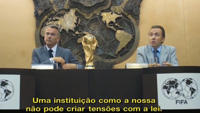 Paixões Unidas filme Fifa Redação SporTV (Foto: Reprodução SporTV)