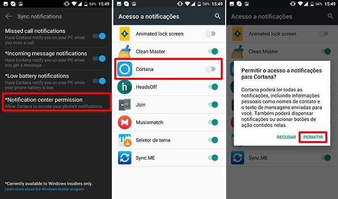 Como receber notificações do Android no Windows 10 com a Cortana Cortana-notificacoes-android-windows-10-como-usar-receber-7