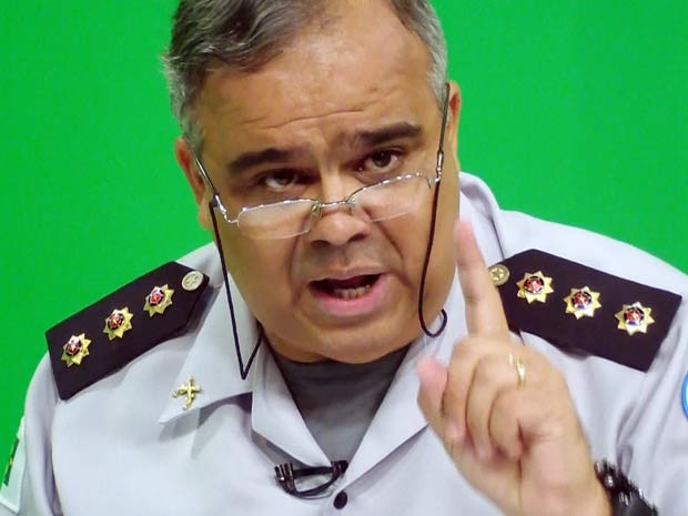 Coronel Sérgio Luiz de Souza Cordeiro, ex-chefe do departamento de saúde da Polícia Militar-DF (Foto: Ricardo Moreira / G1)