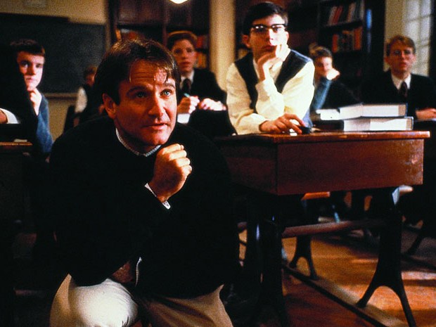 Robin Williams em Sociedade dos poetas mortos (Foto: Reprodução/IMDB)