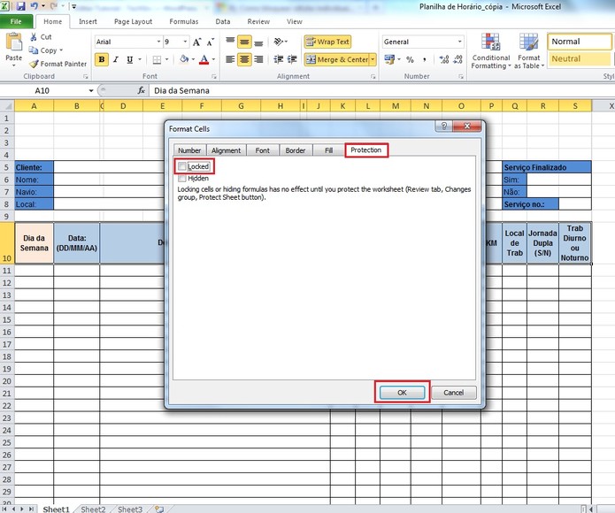 Como Bloquear C Lulas Individuais Em Uma Planilha Do Excel No Office