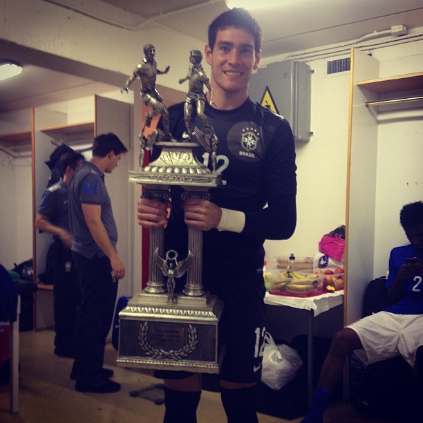 Gabriel Gasparotto Santos Seleção sub-20 (Foto: Reprodução / Instagram)